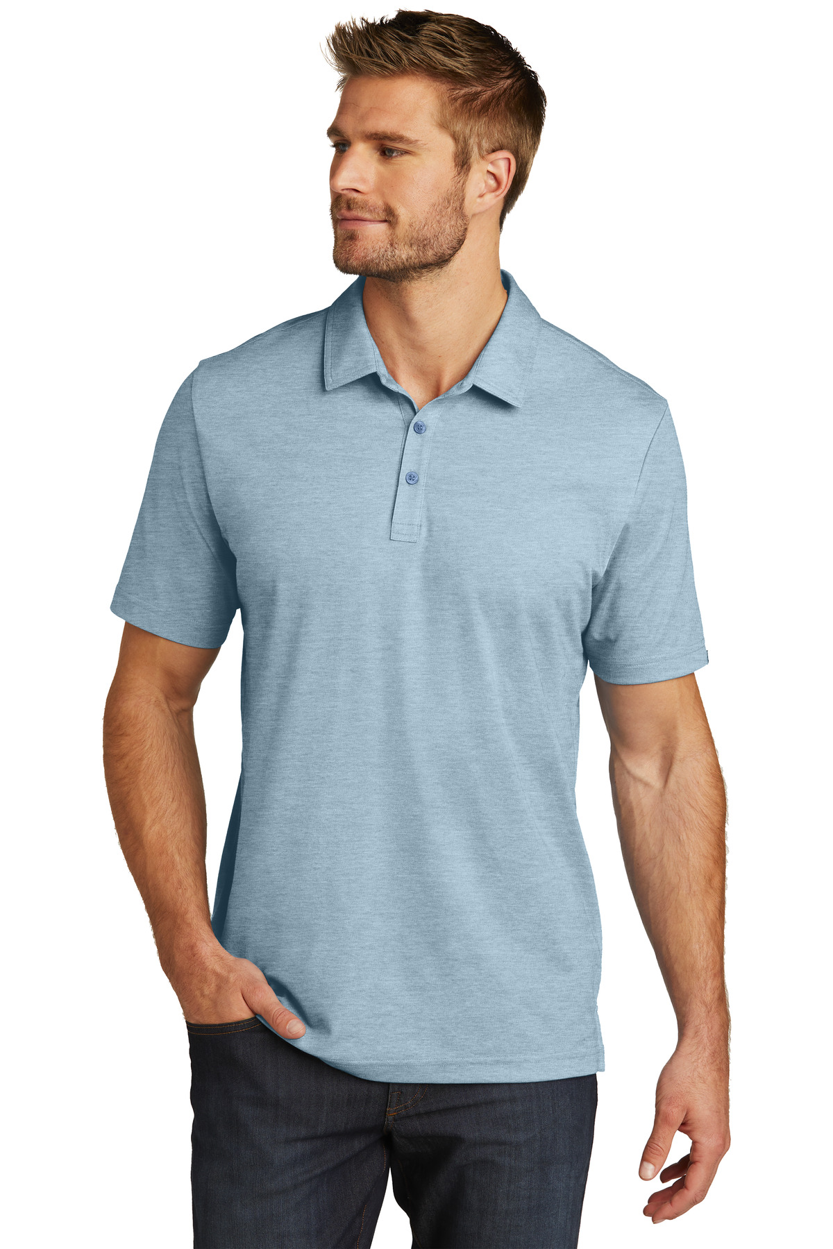 TravisMathew Oceanside Heather Polo - Image 6