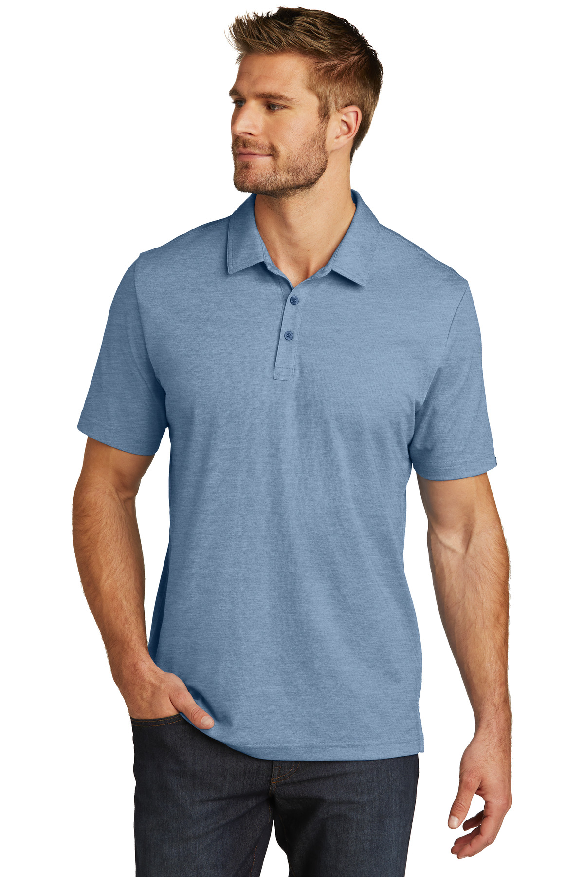 TravisMathew Oceanside Heather Polo - Image 3