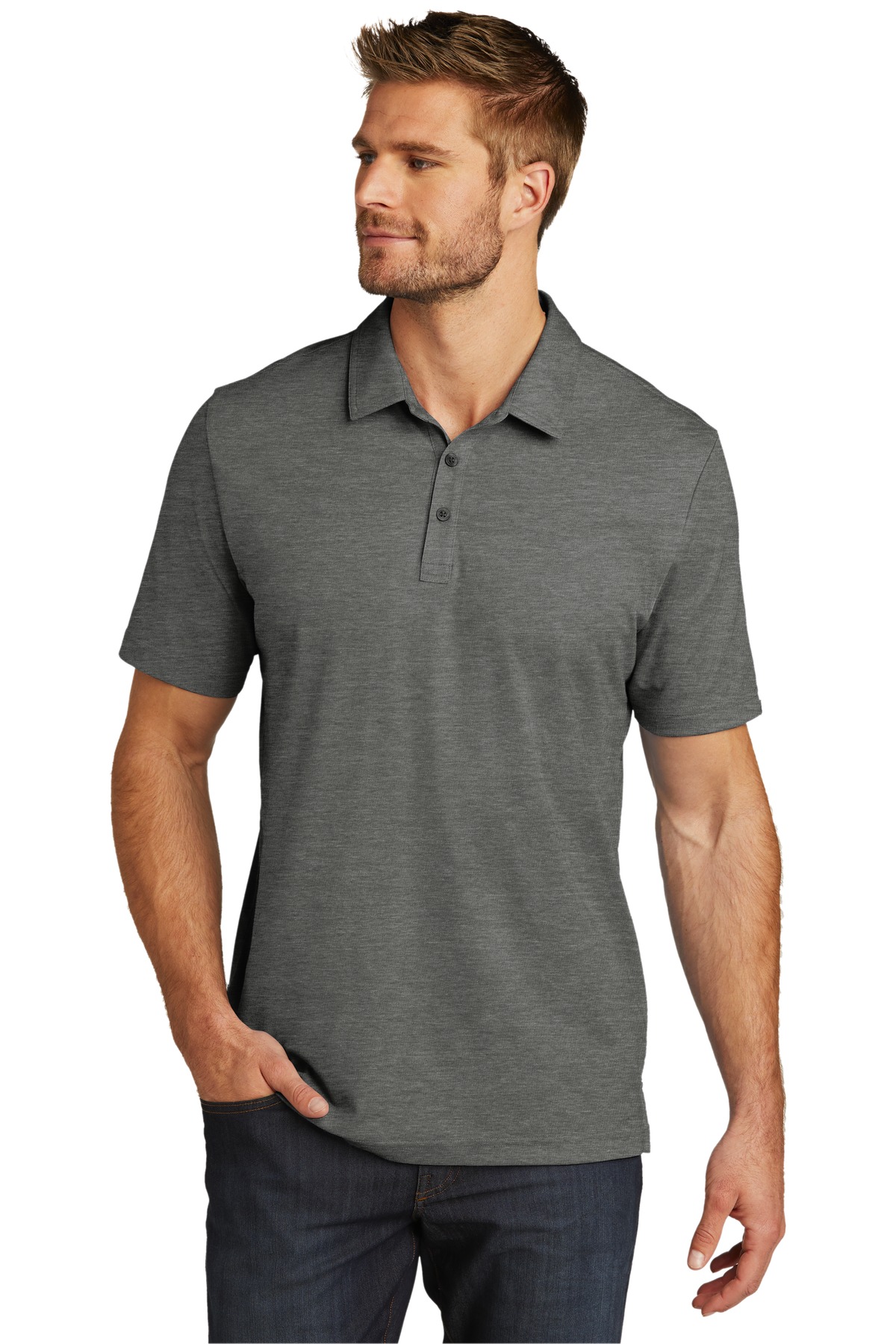 TravisMathew Oceanside Heather Polo - Image 2