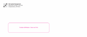 #10 Window Envelope