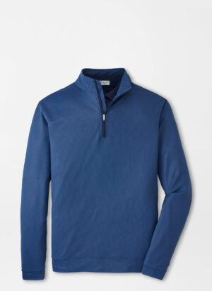 PETER MILLAR PERTH BIRDSEYE QUARTER ZIP